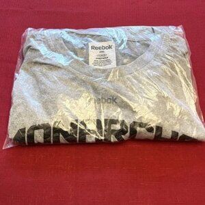 Men's Reebok Monarchs Hockey Play Dry Speedwick Gray Tee Shirt Size 2XL - New
